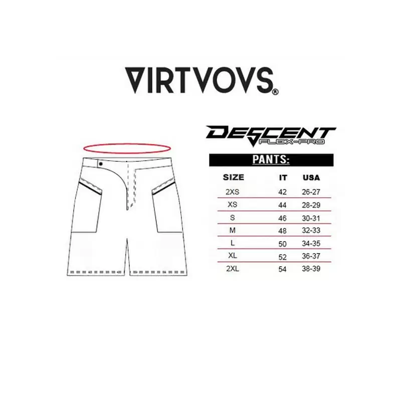 Pantaloni Lunghi MTB Descent Flex Pro Bianco Taglia XSS #1