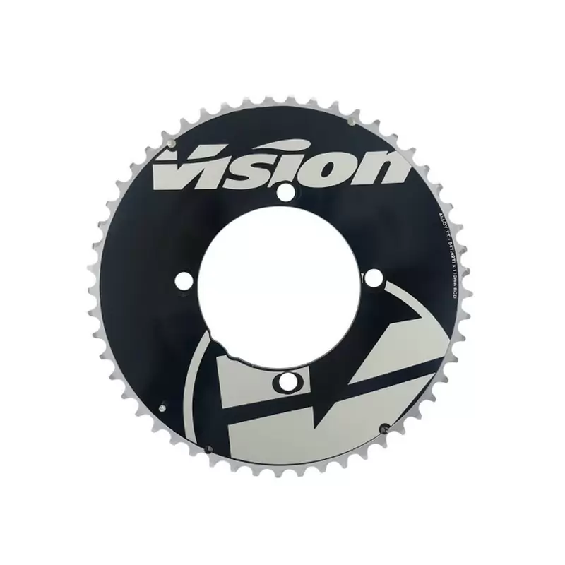 External PowerBOX Aero Team Chainring 11s 55T x 110mm BCD - Only Compatible With 42T InnerChainring - image