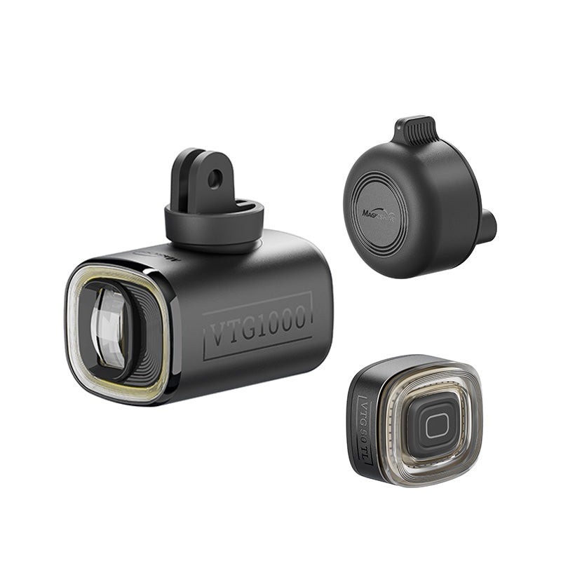 Kit Lumière Avant + Arrière VTG 1000 + VTG 50 pour Brompton Noir