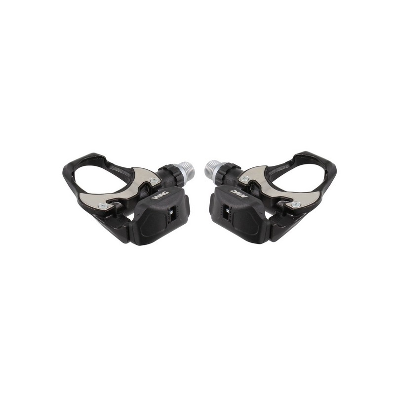Pair of Road Sport Pedals Keo Compatible Black