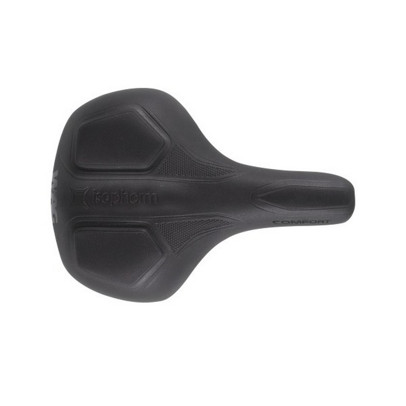 Comfort Saddle Man Specific For E-bike With Isophorm Technology Black