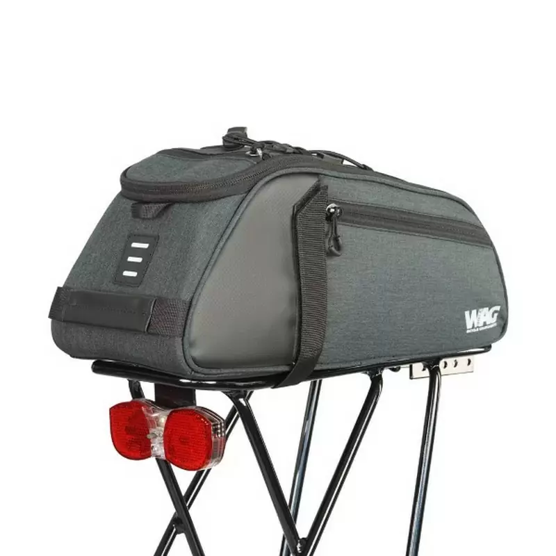 Rear Bag URBAN For Luggage Rack  Gray 8L - image