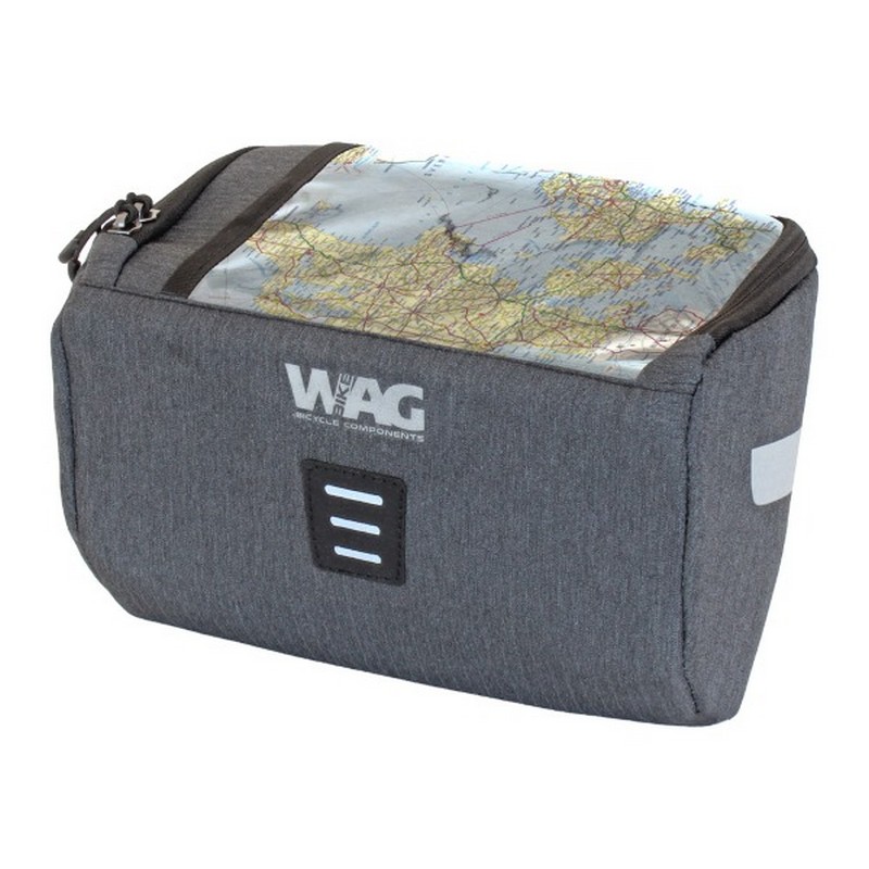 Handlebar Map Bag Gray 3L