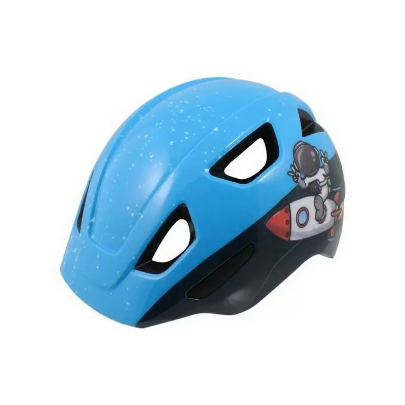 FUN KID Spaceman Child Helmet Light Blue Size S (53-56cm) - image