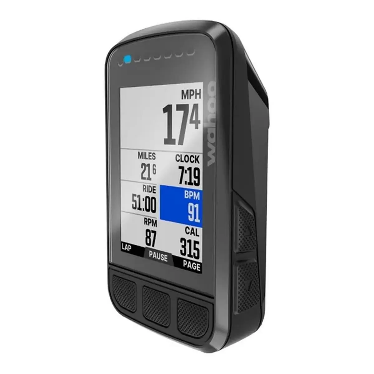 Wahoo Ordinateur de vélo GPS sans-fil Elemnt Bolt V2