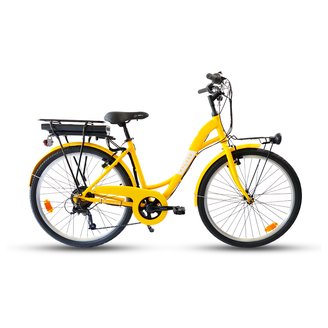 Vicolo H26 E-City 26 '' 6V 374 Wh jaune