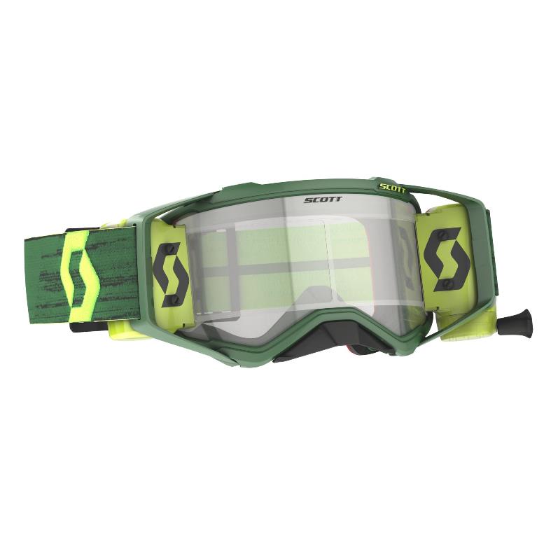 Prospect goggle WFS roll-off included Green Visor clear Works