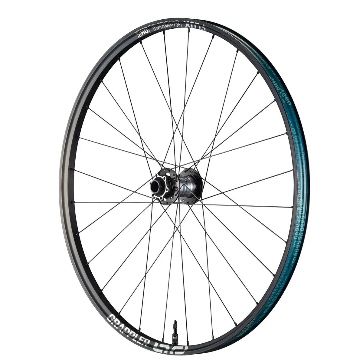 Front wheel grappler sidekick flux downhill 29 x 30mm 28 holes 20x110mm boost black - image