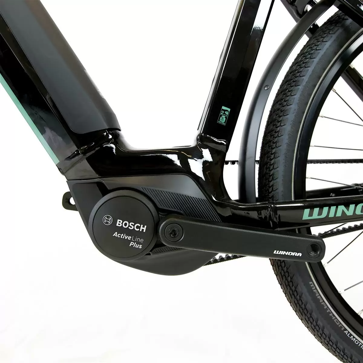 Sinus R8 Wave 27,5'' 8s 625Wh Freio pedaleiro Active Plus da Bosch Verde Tamanho 46 #5