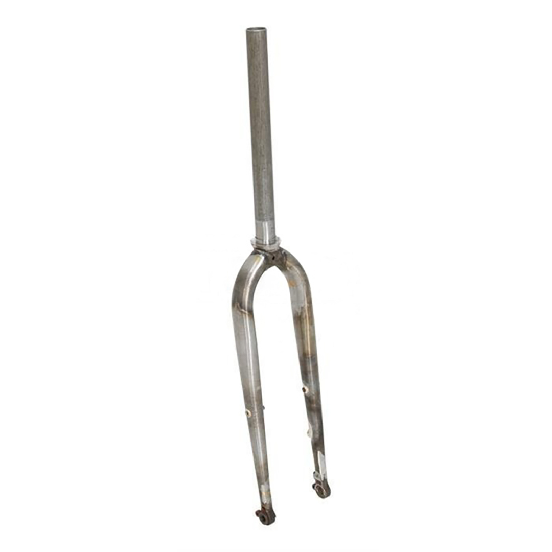 Forcella Gravel Acciaio 28'' 1-1/8'' Attacco A-head Stelo Disc 350mm 12x100mm