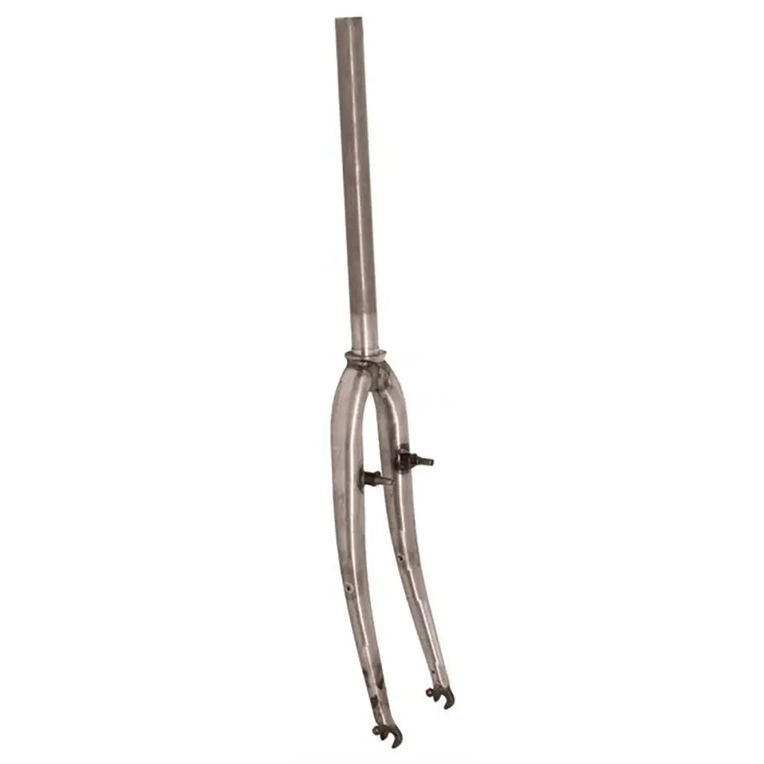 Forcella Acciaio 28'' 1-1/8'' Attacco A-head Stelo 350mm Sgancio Rapido - image