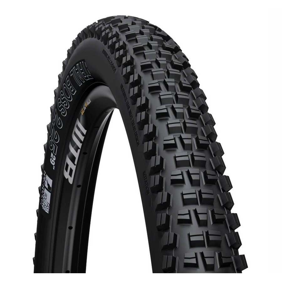 Trail Boss TCS Tyre Tough/Fast Rolling 60TPI Tubeless Ready Black 27.5x2.40