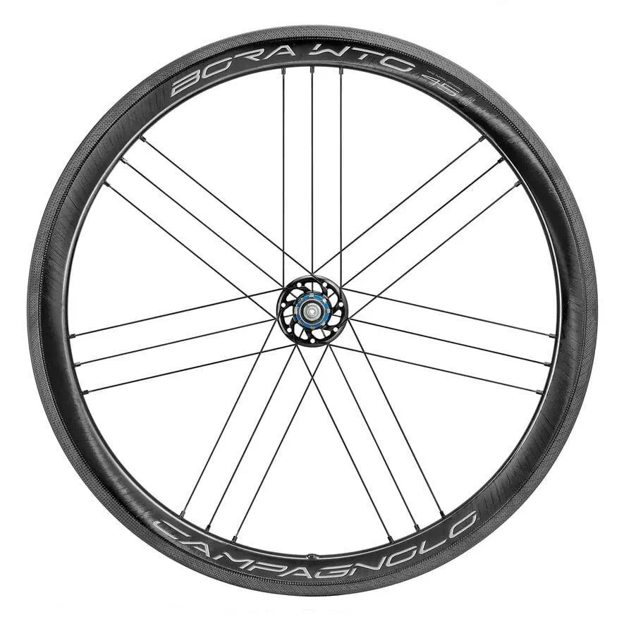 Coppia ruote BORA WTO 45 c19 tubeless ready 2-Way Fit Shimano 11v Grafica Bianca #4