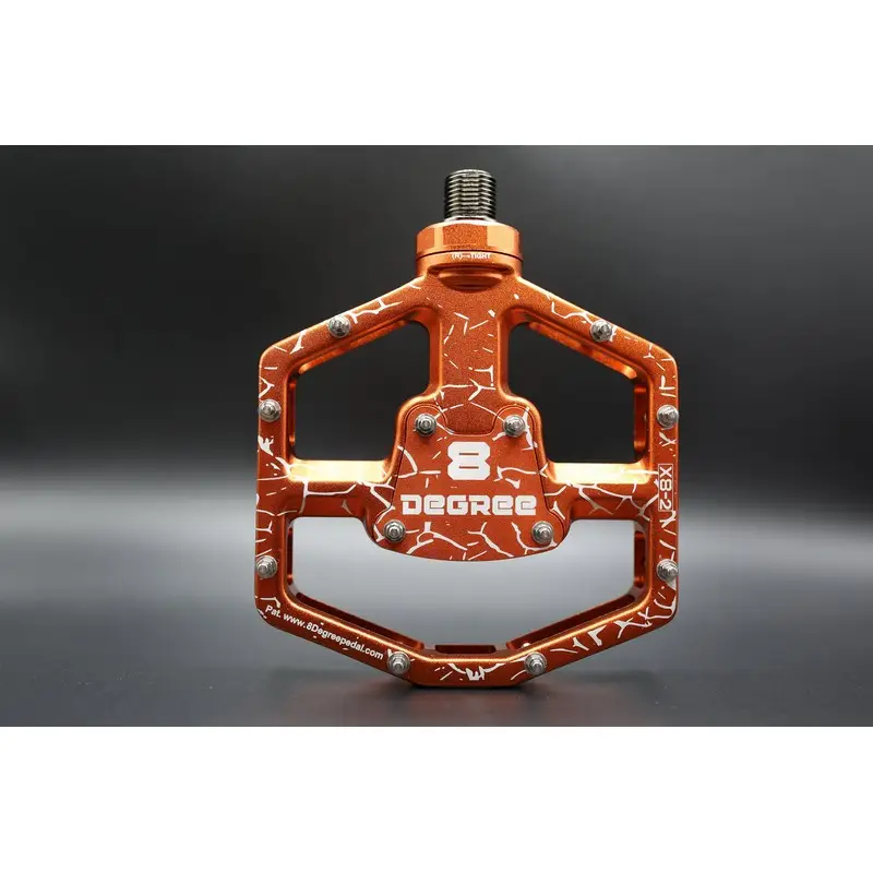Pedali flottanti X8-2 Series Taglia L Arancio #2