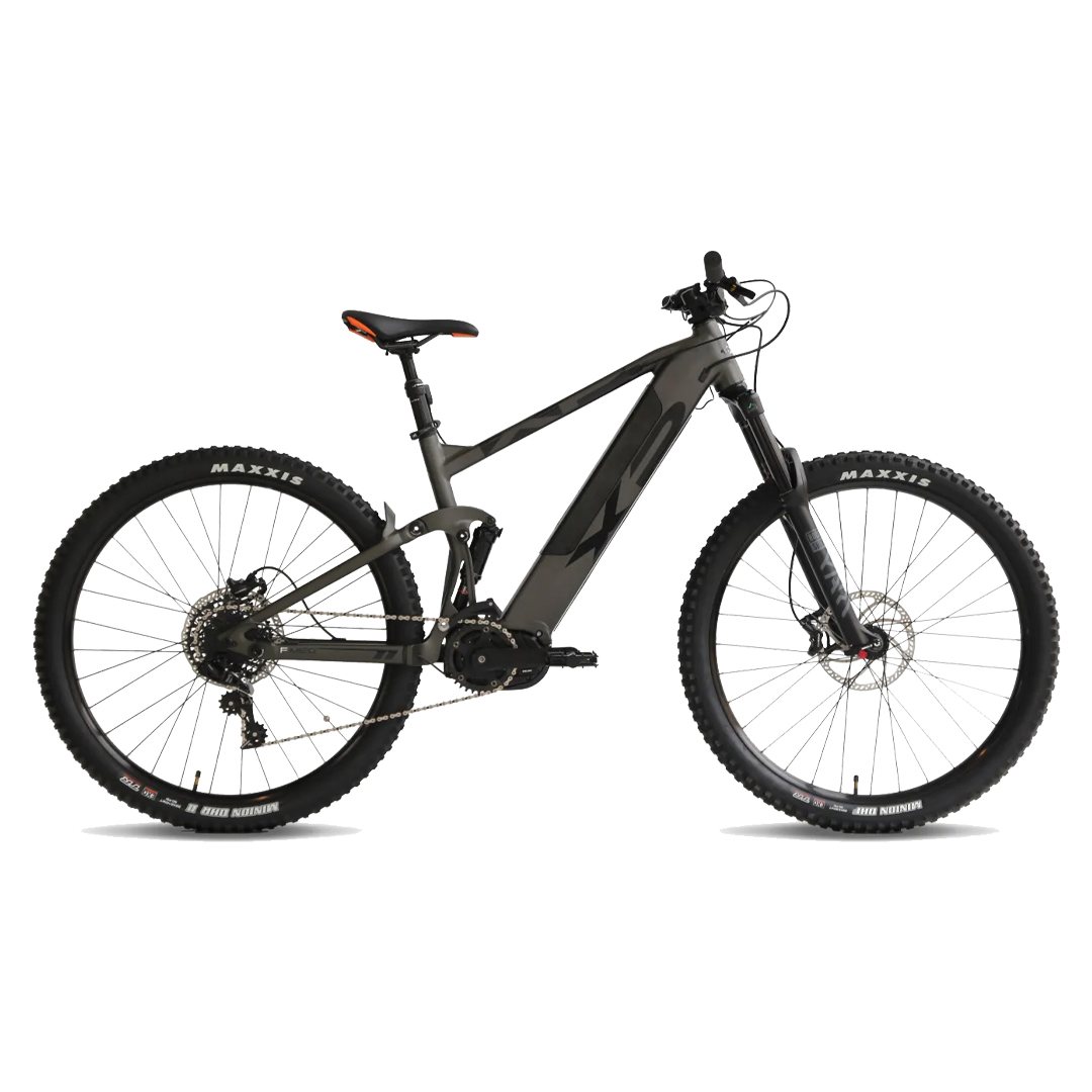 F-M120 e-mtb Full 29'' 160mm 11v freni 816Wh XP Mid Motor Grigio Taglia M