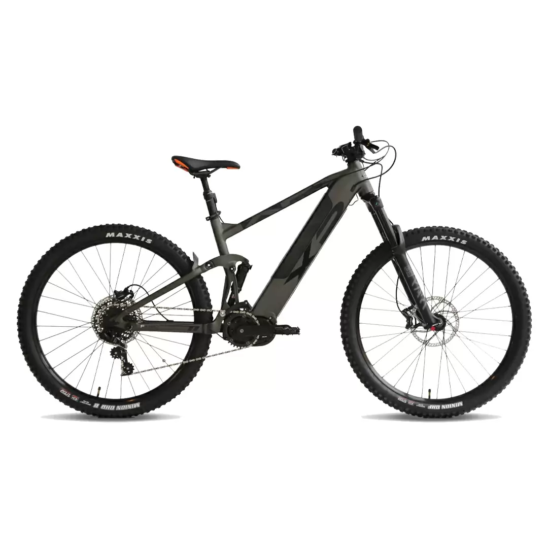 F-M120 e-mtb Full 29'' 160mm 11v freni 816Wh XP Mid Motor Grigio Taglia M - image