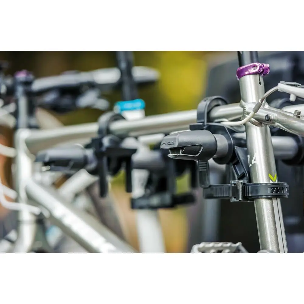 Suporte Traseiro para Bicicletas Todo Terreno Fixação no Pneu Sobressalente 2 Bicicletas #6