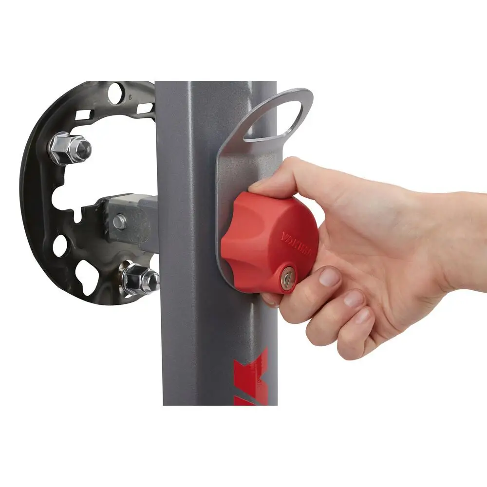 Suporte Traseiro para Bicicletas Todo Terreno Fixação no Pneu Sobressalente 2 Bicicletas #2