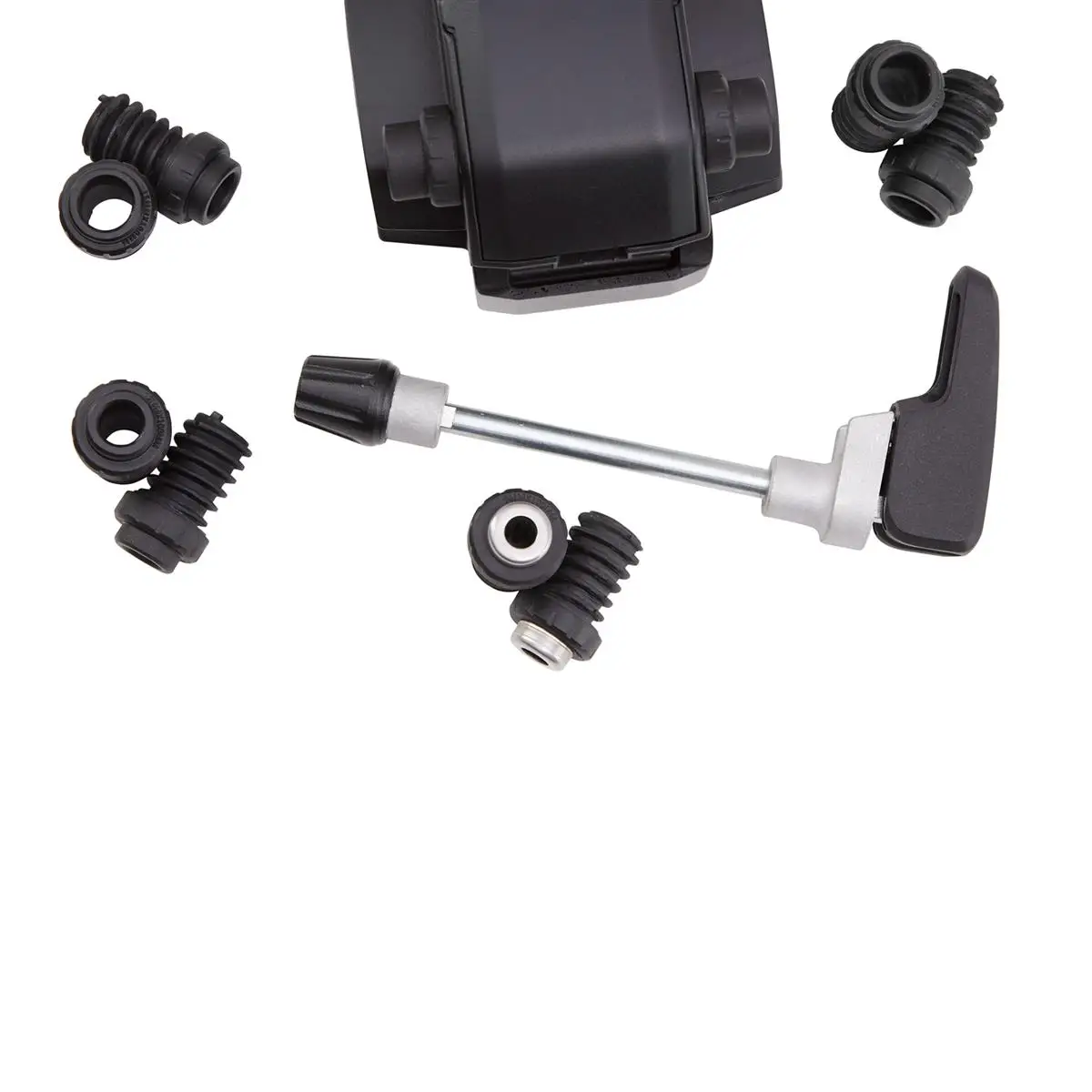 Suporte de Teto para Bicicleta Forkchop Fixação da Roda Dianteira 1 Bicicleta #4