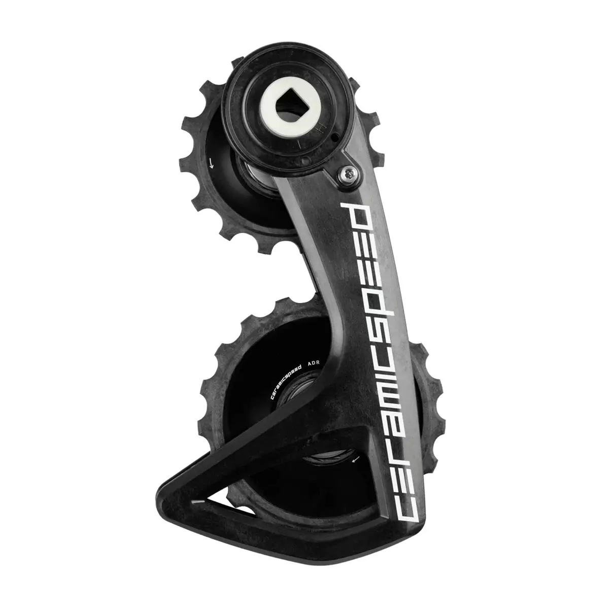 Gabbia Cambio E Pulegge Oversized OSPW RS ALPHA TEAM Edition Per Sram Red / Force AXS Nero - image