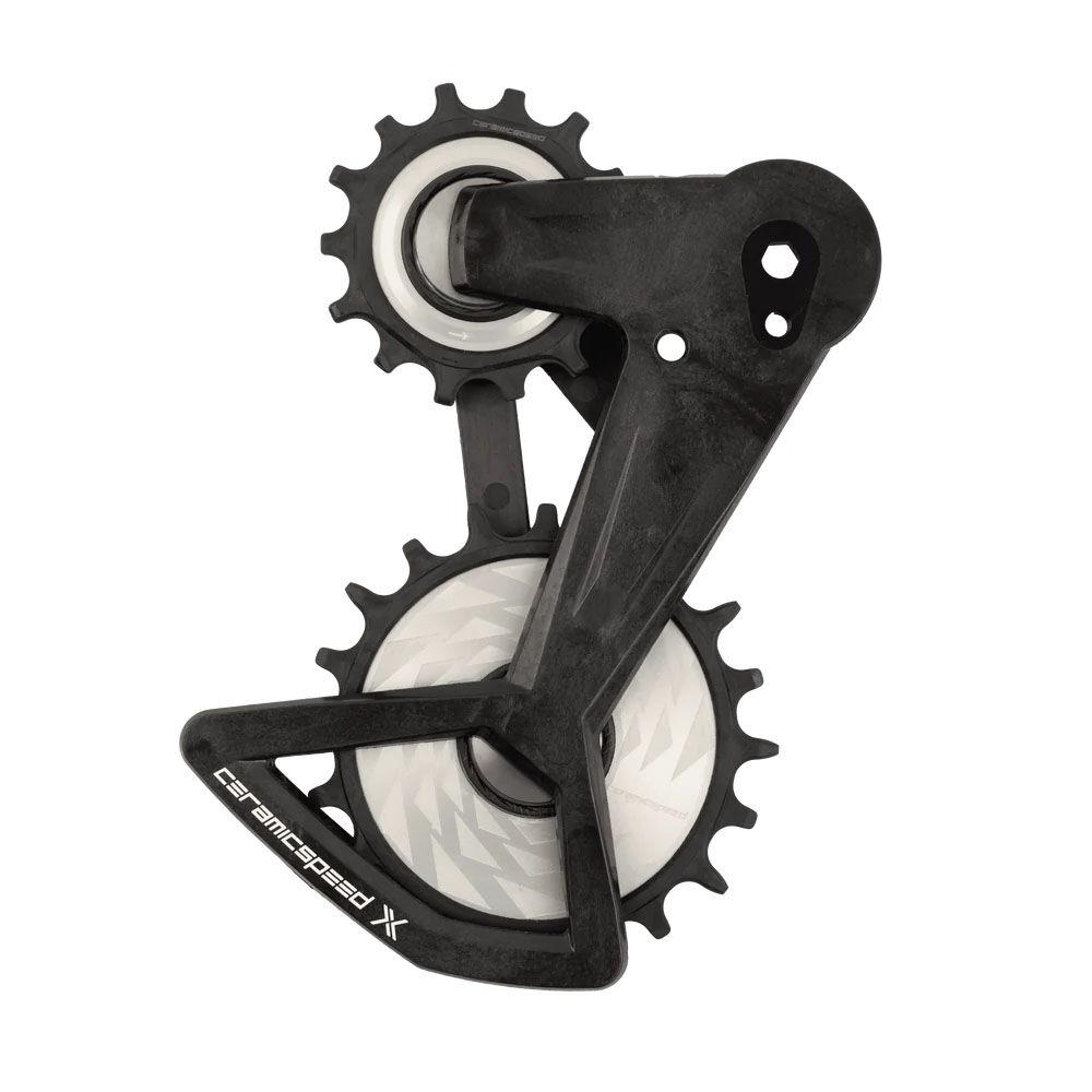 Gabbia Cambio E Pulegge Oversized OSPW X ALPHA Per SRAM Eagle Transmission Argento