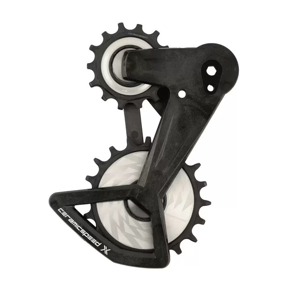 Gabbia Cambio E Pulegge Oversized OSPW X ALPHA Per SRAM Eagle Transmission Argento - image