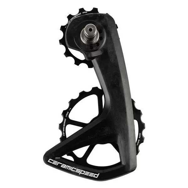 Gabbia Cambio E Pulegge Oversized OSPW RS 5-Spoke Per Shimano Dura Ace 9250 / Ultegra 8150 Nero - image