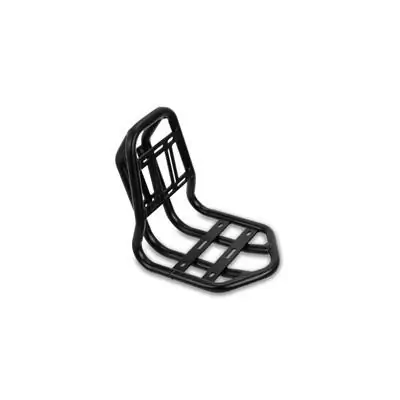 Portapacchi Anteriore Per Bicicletta In Acciaio, Capacità 25 Kg, Regolabile, Adatto Per Cicloturismo E Spostamenti Urbani, 30x14x27,4 Cm