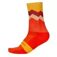 jagged socks paprika red size s/m  red