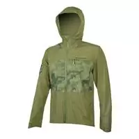 giacca impermeabile singletrack jacket ii verde taglia s verde
