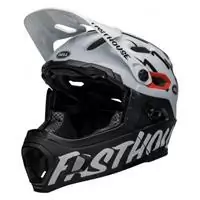 helmet super dh spherical mips fasthouse black/white size s (51-55cm) white / black