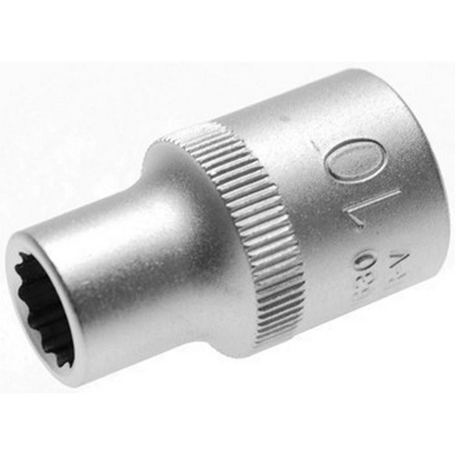 chiave a bussola poligonale 10 mm,att.1/2 - codice BGS10630