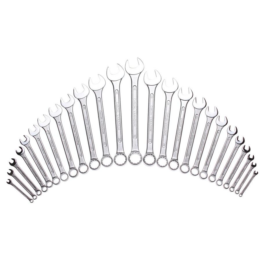 confezione cartone 25 chiavi comb.6-32mm - codice BGS1190