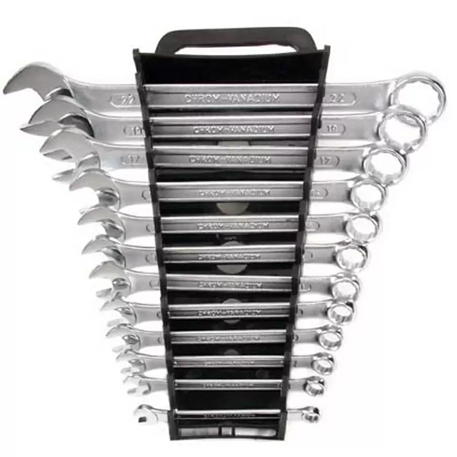 12-piece combination spanner set in accordance with din 3113 6-22 mm - code BGS1211 - image