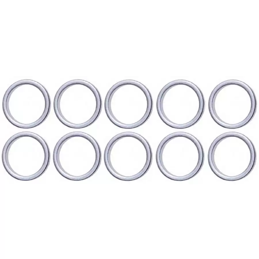 10 pz anello di tenuta 13 mm per bgs126 - codice BGS126-UM13 - image