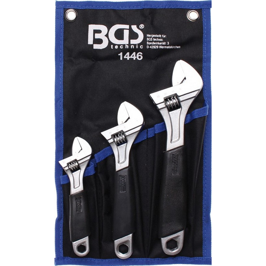 3-piece universal wrench set - code BGS1446