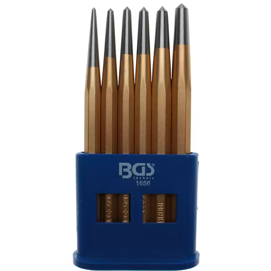 6-piece center punch set - code BGS1656 - image