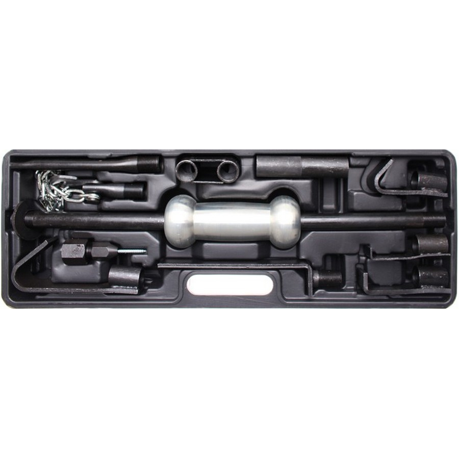 11-piece body repair set with sliding hammer - code BGS1674