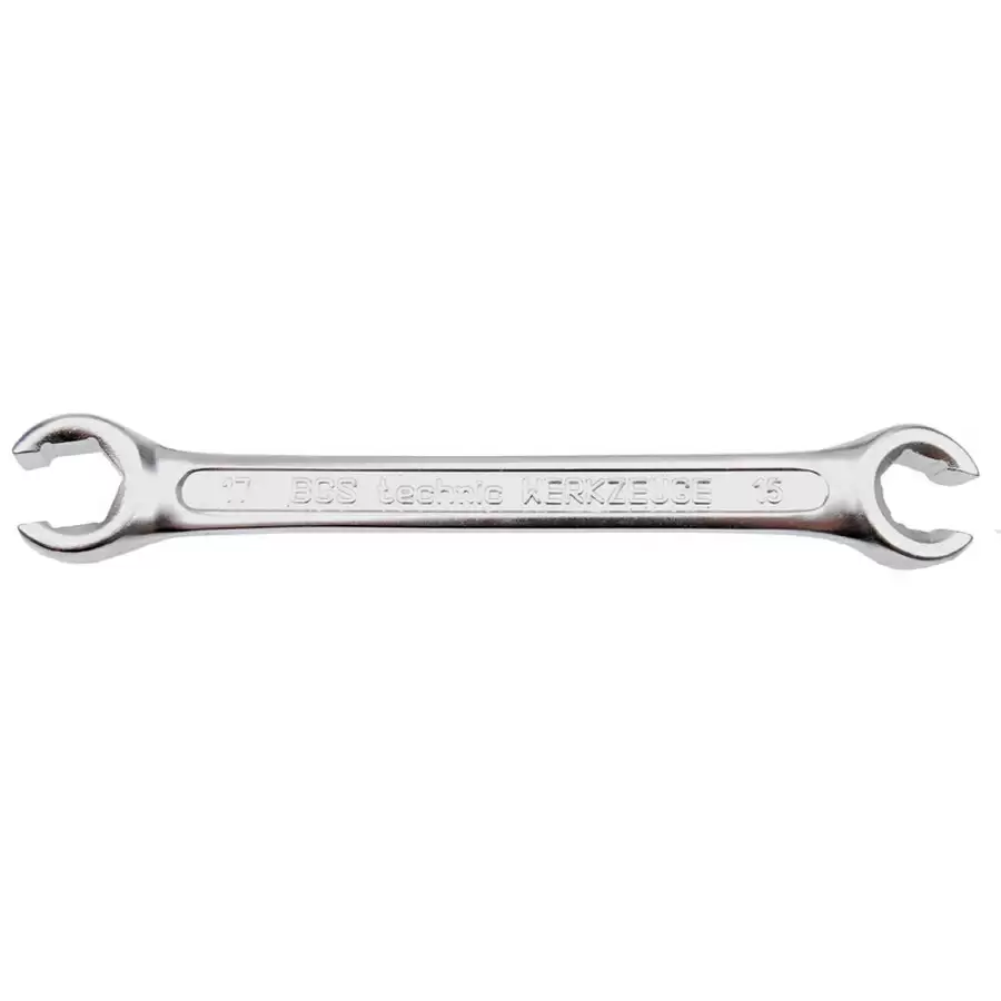flare-nut wrench 15x17 mm - code BGS1752 - image