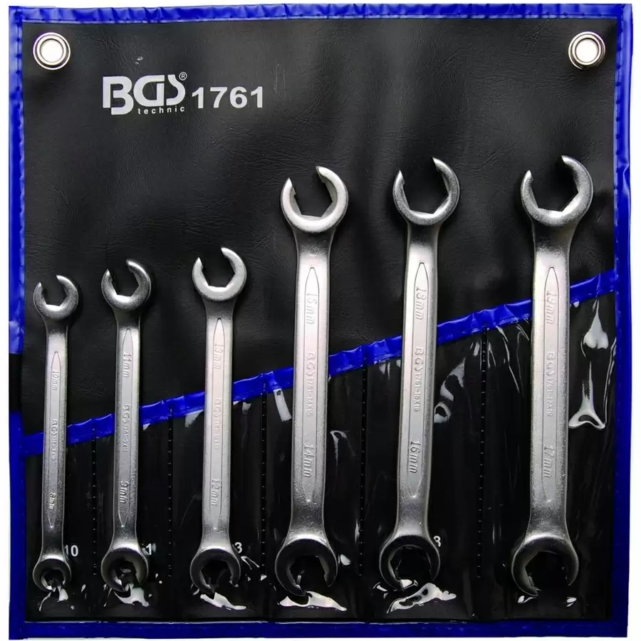 serie 6 chiavi esag.x raccordi tubi 8-19mm - codice BGS1761 - image