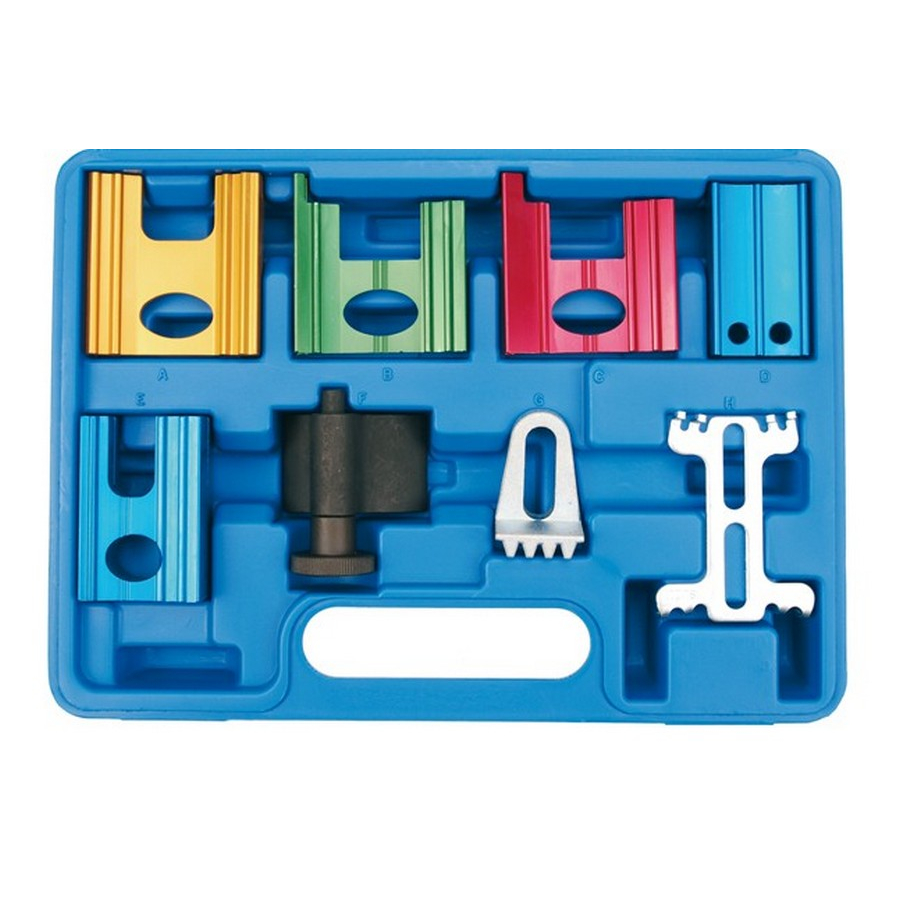 kit 8 pz attrezzi ferma puleggia - codice BGS1775