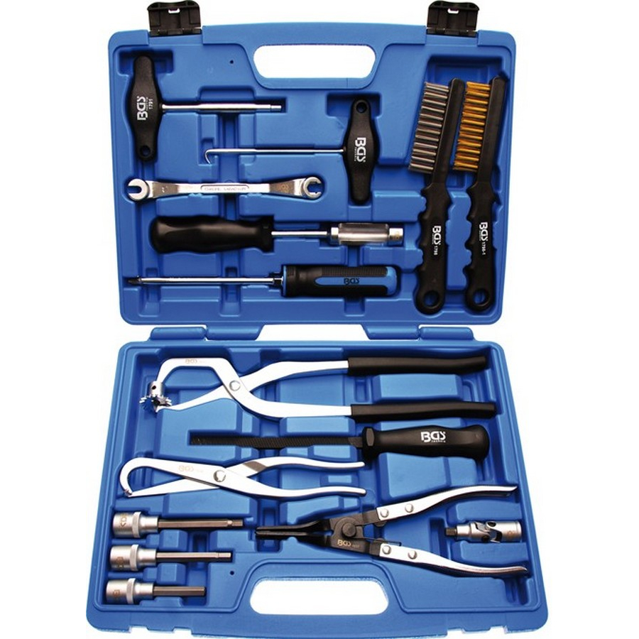 15-piece brake maintenance and assembly tool set - code BGS1818