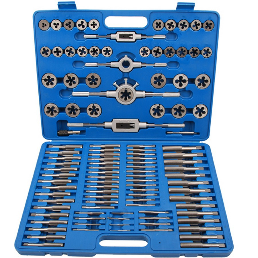 110 pieces tap and die set from m2 to m18