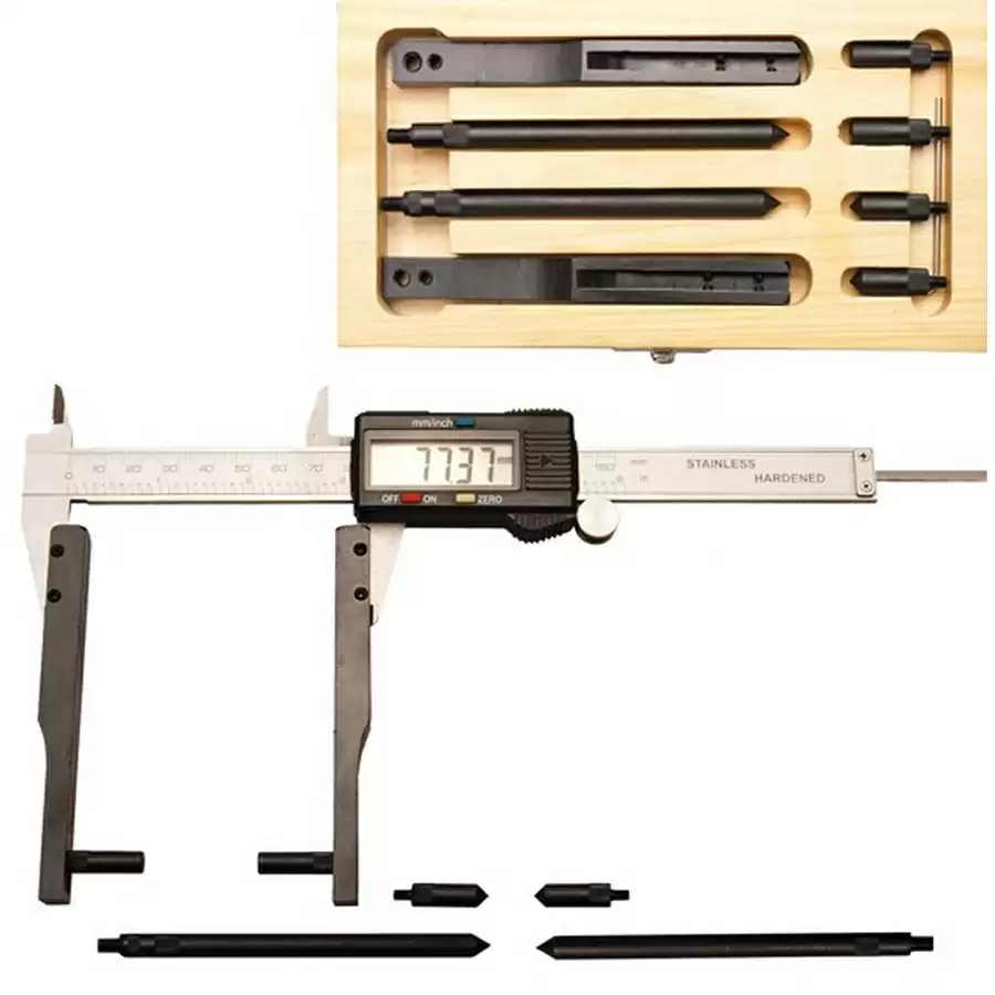 vernier caliper accessory kit for calipers - code BGS1930-1 - image