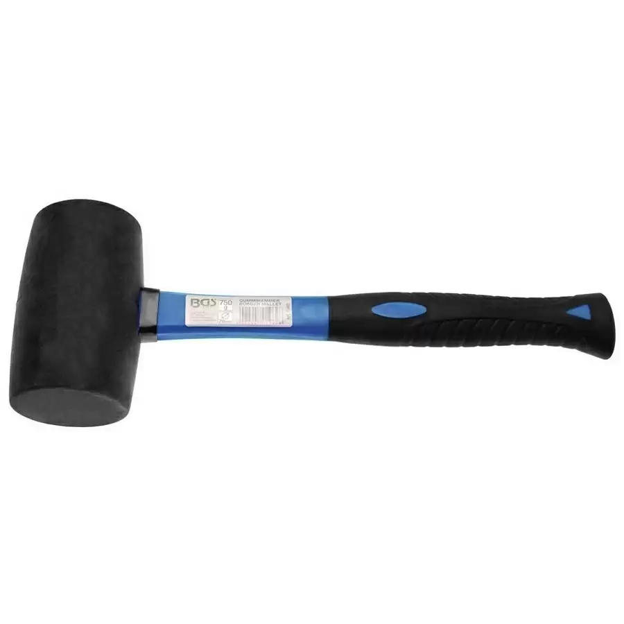 rubber panel mallet with fibreglass shaft 750 g - code BGS1962 - image