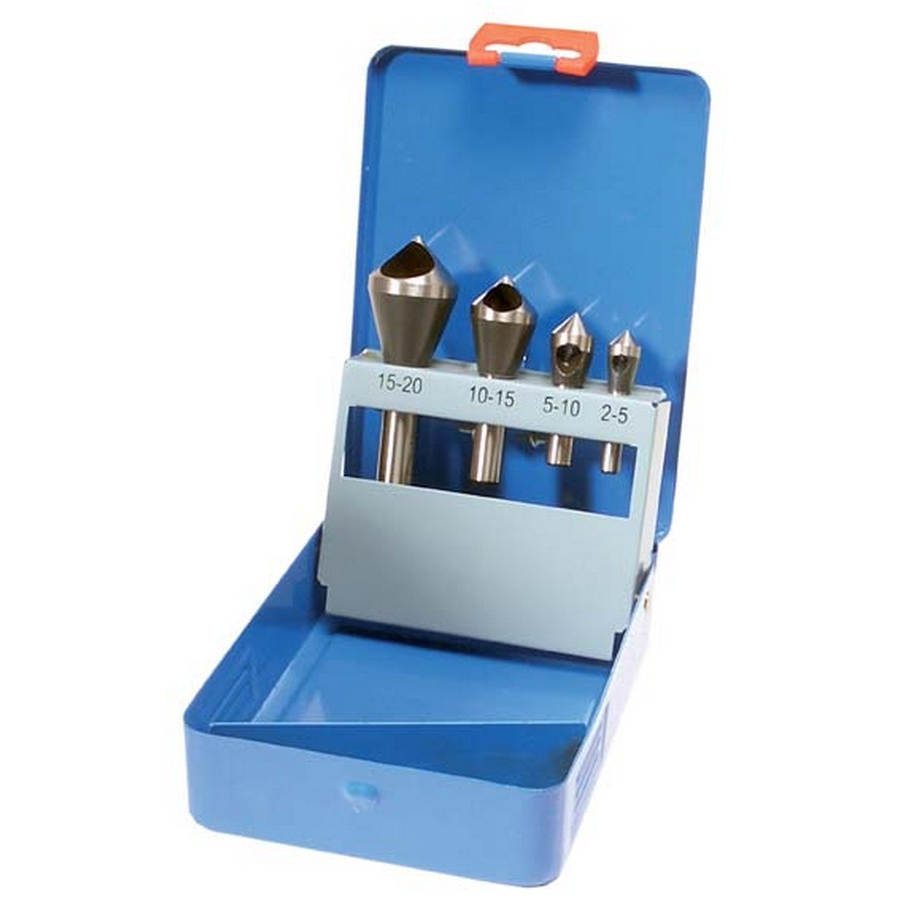 4-piece punched tapered countersink set - code BGS1966