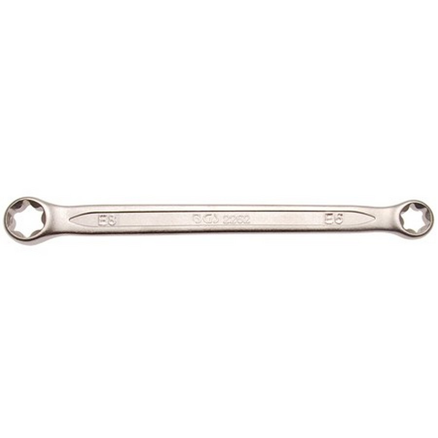 chiave torx dritta doppia e6xe8 - codice BGS2260