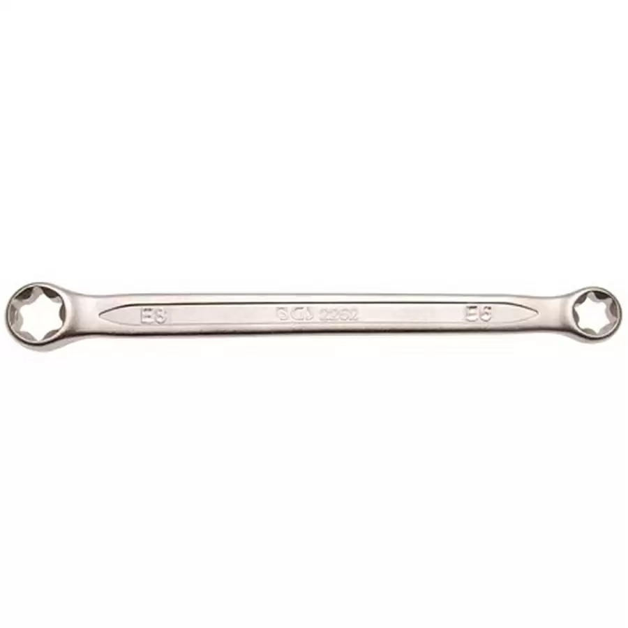 chiave torx dritta doppia e6xe8 - codice BGS2260 - image