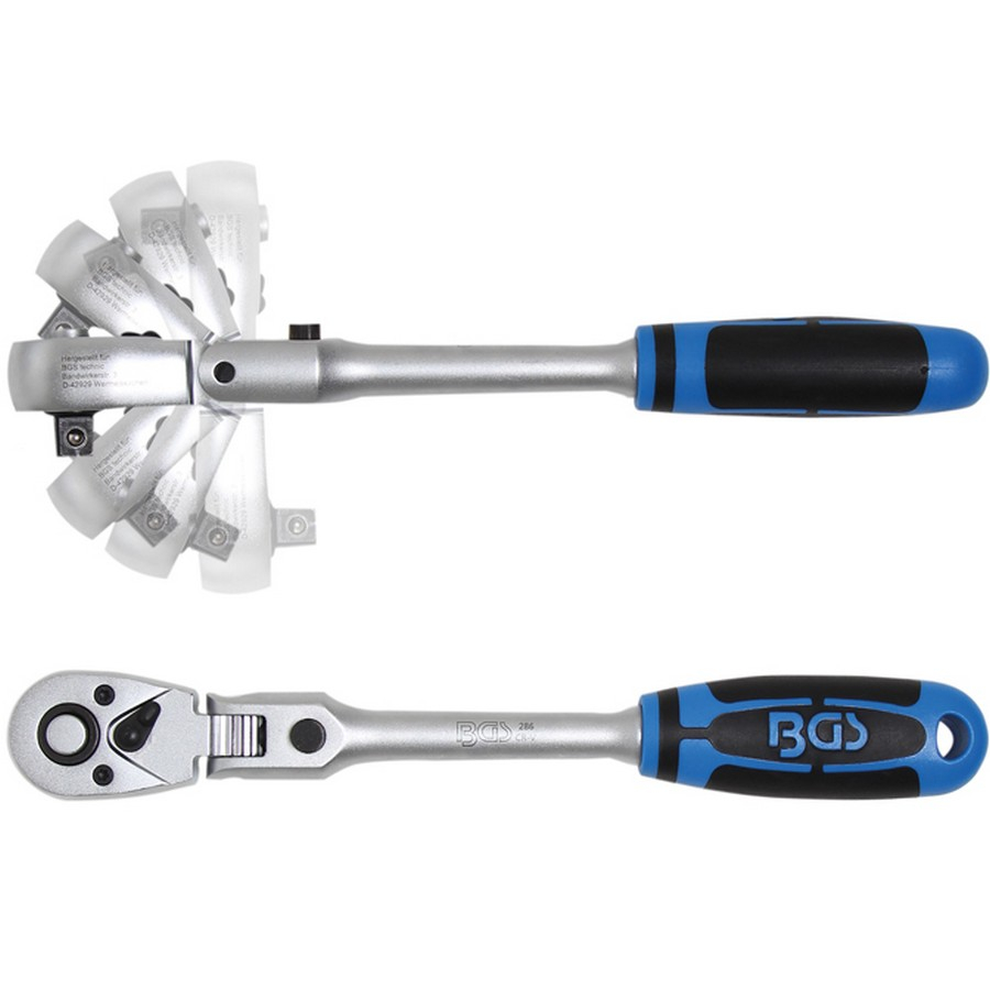 flexible head ratchet adjustable 3/8