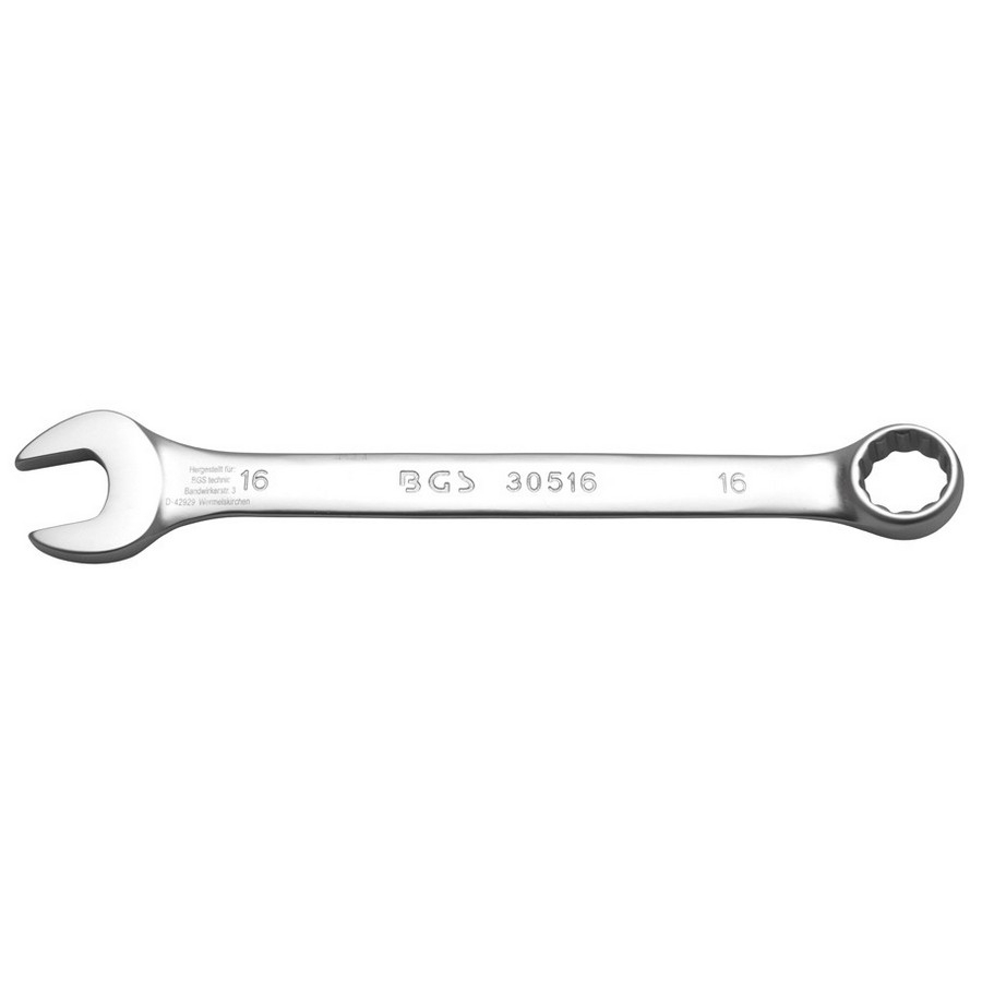 combination spanner 16 mm - code BGS30516